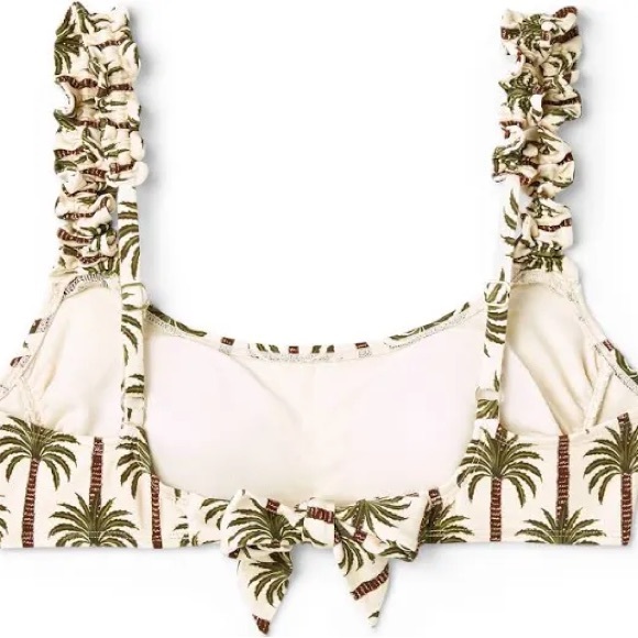 Agua Bendita x Target Palm print bralette bikini top - Picture 4 of 10